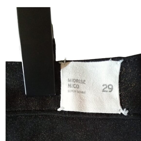 hudson Nico Midrise Super Skinny In Speculum Size 29 - Picture 4 of 4